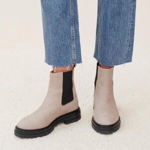Jenni Kayne Brooklyn Lug Boot in Taupe Sz 39